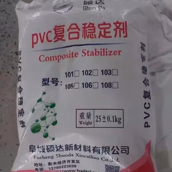 Stabilizzatore termico ecologico PVC Ca-Zn per plastiche in PVC